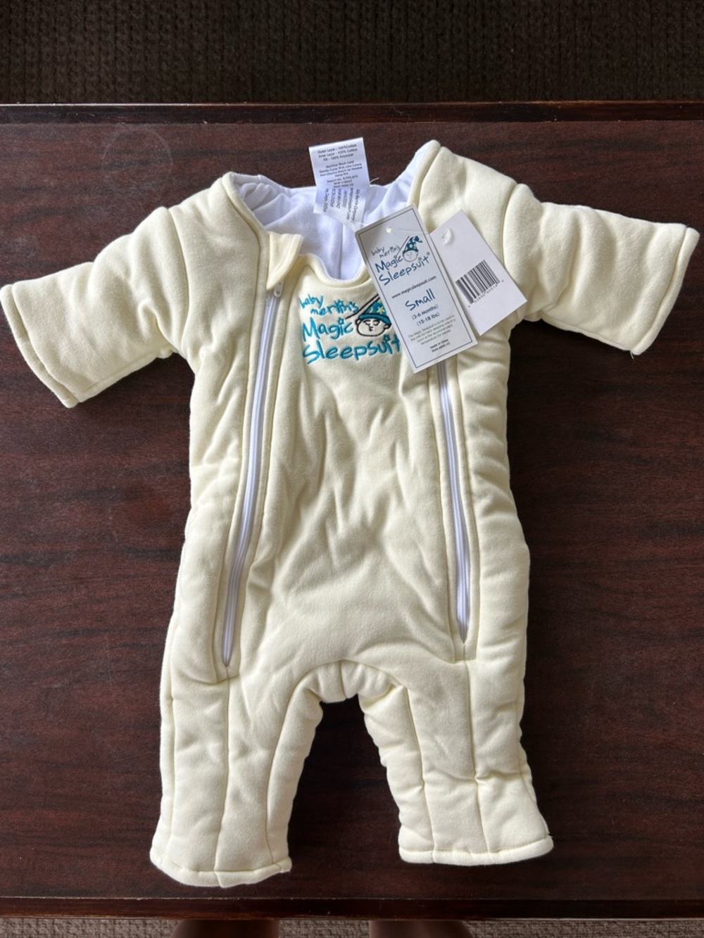 Magic Merlin Sleepsuit | Yellow | Small | 3-6 months | 12-18lb